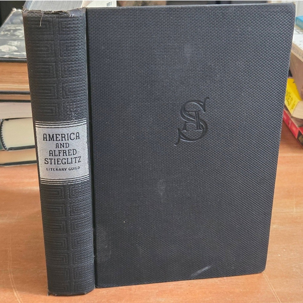 America and Alfred Stieglitz Literary Guild 1934 HC First Edition Book